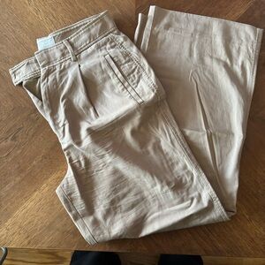 Everlane High-Rise Pleated Wide-Leg Pants